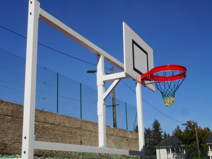 Détail cage de basket